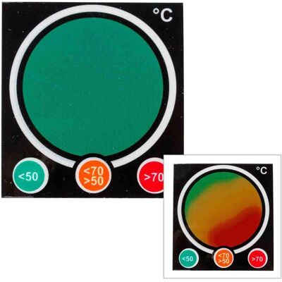 Brady, Étiquettes, TIL-10-50C-70C, B-7518, Étiquettes thermosensibles réversibles, polyester, 48 x 52mm, pe - Publicité Brady, Étiquettes, TIL-10-50C-70C, B-7518, Étiquettes thermosensibles réversibles, polyester, 48 x 52mm, pe - Publicité