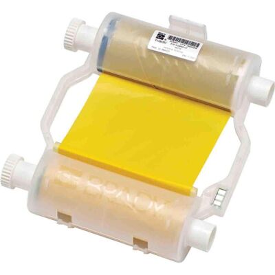 Brady, Rouleau d’étiquettes, B30-R10000-YL, ruban jaune, 110.00 mm x 60.00 m, impression sur support blanc uniquement B-59 (110 mm) - Publicité Brady, Rouleau d’étiquettes, B30-R10000-YL, ruban jaune, 110.00 mm x 60.00 m, impression sur support blanc uniquement B-59 (110 mm) - Publicité