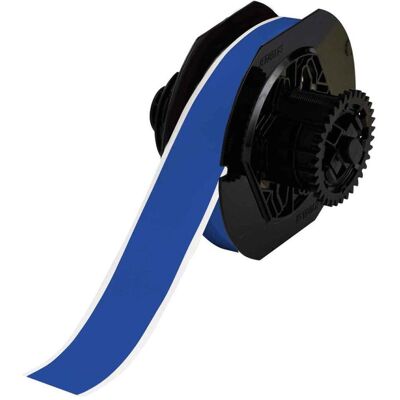 Brady, Rouleau d’étiquettes, B30C-1125-595-BL, Vinyle, 28,58mm x 30,48m, bleu, permanent, continu (28.58 mm) - Publicité Brady, Rouleau d’étiquettes, B30C-1125-595-BL, Vinyle, 28,58mm x 30,48m, bleu, permanent, continu (28.58 mm) - Publicité