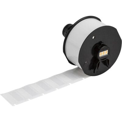 Brady, Rouleau d’étiquettes, A62-15-417, Vinyle, blanc/transparent, mat, 25.40 x 9.53(19.05) mm, auto-laminant, permanent (33.32 mm) - Publicité Brady, Rouleau d’étiquettes, A62-15-417, Vinyle, blanc/transparent, mat, 25.40 x 9.53(19.05) mm, auto-laminant, permanent (33.32 mm) - Publicité
