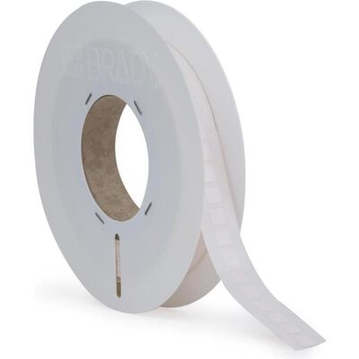 Brady, Rouleau d’étiquettes, Étiquettes en polyimide pour circuits imprimés, blanches, brillantes, mandrin de 76 mm - Publicité Brady, Rouleau d’étiquettes, Étiquettes en polyimide pour circuits imprimés, blanches, brillantes, mandrin de 76 mm - Publicité