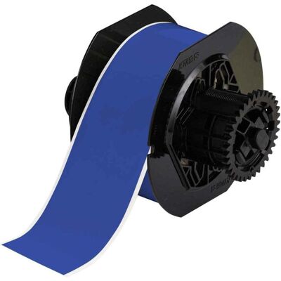 Brady, Rouleau d’étiquettes, B30C-2250-569-BL, Polyester haute performance, bleu, brillant, 57.15 mm x 30.48 m, permanent, En (57.15 mm) - Publicité Brady, Rouleau d’étiquettes, B30C-2250-569-BL, Polyester haute performance, bleu, brillant, 57.15 mm x 30.48 m, permanent, En (57.15 mm) - Publicité