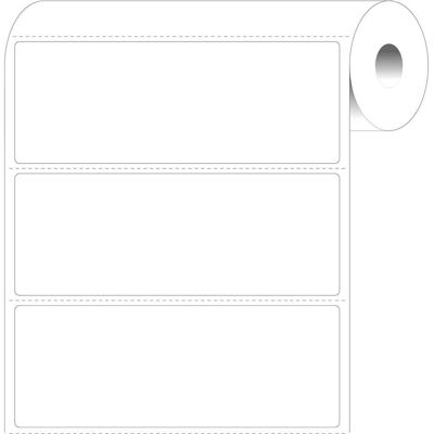 Brady, Rouleau d’étiquettes, BPT-540-155, B-7604, papier thermique, blanc, 101.60 x 38.10 mm, permanent (1 UE = 12 rouleaux à 96 - Publicité Brady, Rouleau d’étiquettes, BPT-540-155, B-7604, papier thermique, blanc, 101.60 x 38.10 mm, permanent (1 UE = 12 rouleaux à 96 - Publicité