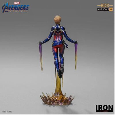 Iron Studios AVENGERS ENDGAME - Statuette BDS Art - Captain Marvel - 26cm - Publicité Iron Studios AVENGERS ENDGAME - Statuette BDS Art - Captain Marvel - 26cm - Publicité