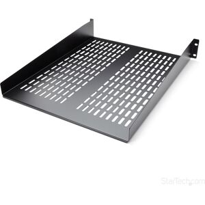 StarTech Tablette fixe 2 U pour rack/armoire jusqu'à 22 kg - 55 cm de profondeur - ventilée, Armoire serveur : accessoires, Noir - Publicité StarTech Tablette fixe 2 U pour rack/armoire jusqu'à 22 kg - 55 cm de profondeur - ventilée, Armoire serveur : accessoires, Noir - Publicité