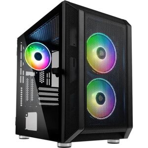 Kolink maillage de la citadelle (mATX, Mini-ITX), Boîtier PC, Noir - Publicité Kolink maillage de la citadelle (mATX, Mini-ITX), Boîtier PC, Noir - Publicité