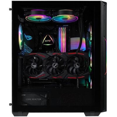 XPG Starker Air (ATX, mATX, Mini-ITX), Boîtier PC, Noir - Publicité XPG Starker Air (ATX, mATX, Mini-ITX), Boîtier PC, Noir - Publicité