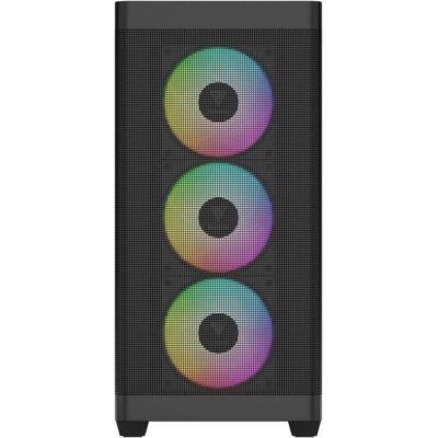 Gamdias Athena M3 GAMING Miditower noir 4x120mm ARGB retail (ATX, E-ATX, mATX, Mini-ITX), Boîtier PC, Noir - Publicité Gamdias Athena M3 GAMING Miditower noir 4x120mm ARGB retail (ATX, E-ATX, mATX, Mini-ITX), Boîtier PC, Noir - Publicité