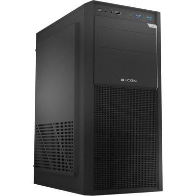 Logic Obudowa Concept Obudowa J23 PRO ATX/mATX Midi USB-C / USB 3.0 Black bez zasilacza (ATX), Boîtier PC, Noir - Publicité Logic Obudowa Concept Obudowa J23 PRO ATX/mATX Midi USB-C / USB 3.0 Black bez zasilacza (ATX), Boîtier PC, Noir - Publicité