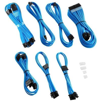 CableMod C-Series PRO ModMesh 12VHPWR Cable Kit pour Corsair RM, RMi, RMx (Black Label) - bleu clair (85 cm), Câble interne (PC) - Publicité CableMod C-Series PRO ModMesh 12VHPWR Cable Kit pour Corsair RM, RMi, RMx (Black Label) - bleu clair (85 cm), Câble interne (PC) - Publicité