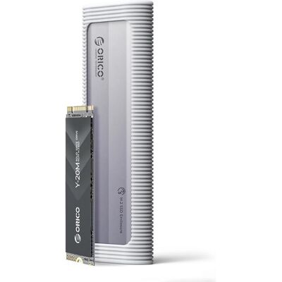 Orico Other Computer Accessory AXM2F-V1 M.2 NGFF USB-C 5Gb/s Disk Drive - Gray (M.2), Boîtier pour disques durs, Argent, Gris - Publicité Orico Other Computer Accessory AXM2F-V1 M.2 NGFF USB-C 5Gb/s Disk Drive - Gray (M.2), Boîtier pour disques durs, Argent, Gris - Publicité