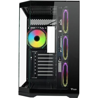 Itek Dark Cave Aku (ATX, mATX, Mini-ITX), Boîtier PC, Noir - Publicité Itek Dark Cave Aku (ATX, mATX, Mini-ITX), Boîtier PC, Noir - Publicité