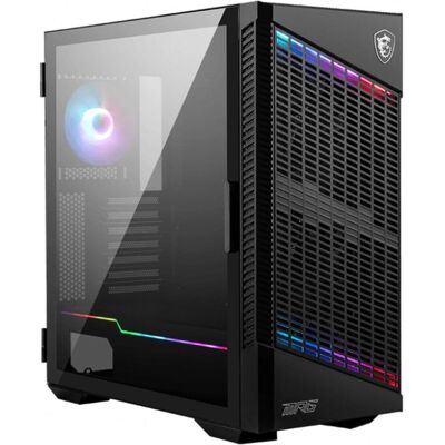MSI MPG VELOX 100R AIRFLOW 306-7G18P21-809 détail (ATX), Boîtier PC, Noir - Publicité MSI MPG VELOX 100R AIRFLOW 306-7G18P21-809 détail (ATX), Boîtier PC, Noir - Publicité