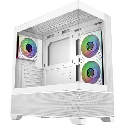 Cooler Master CoolerMaster Geh Elite 690 White (ATX, ITX, mATX), Boîtier PC, Blanc - Publicité Cooler Master CoolerMaster Geh Elite 690 White (ATX, ITX, mATX), Boîtier PC, Blanc - Publicité