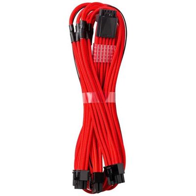 CableMod C-Series PRO ModMesh 12VHPWR vers 3x PCI-e Cable pour Corsair - 60cm, rouge (60 cm), Câble interne (PC) - Publicité CableMod C-Series PRO ModMesh 12VHPWR vers 3x PCI-e Cable pour Corsair - 60cm, rouge (60 cm), Câble interne (PC) - Publicité