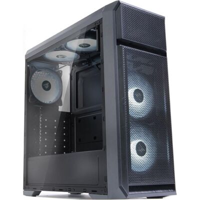 Boîtier PC Zalman N5 OF Noir ATX Moyen Tour - Supporte mATX, Mini-ITX - Publicité Boîtier PC Zalman N5 OF Noir ATX Moyen Tour - Supporte mATX, Mini-ITX - Publicité