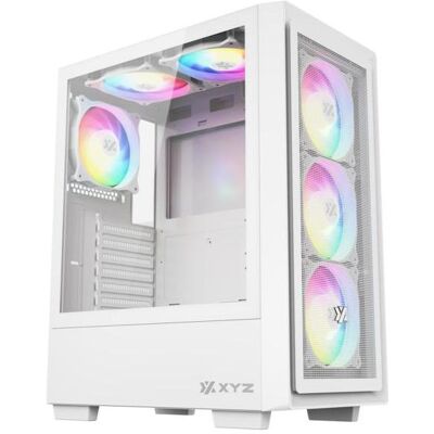xyz X-CS-AIRONE1XM-W (ATX, mATX, Mini-ITX), Boîtier PC, Blanc - Publicité xyz X-CS-AIRONE1XM-W (ATX, mATX, Mini-ITX), Boîtier PC, Blanc - Publicité