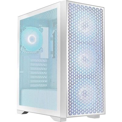 Boîtier PC Dart Pro Blanc - ARGB, USB-C, ATX - Publicité Boîtier PC Dart Pro Blanc - ARGB, USB-C, ATX - Publicité