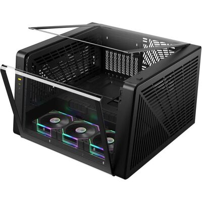Gamdias NESO P1 PRO GAMING Fulltower noir détail (ATX, E-ATX, mATX, Mini-ITX), Boîtier PC, Noir - Publicité Gamdias NESO P1 PRO GAMING Fulltower noir détail (ATX, E-ATX, mATX, Mini-ITX), Boîtier PC, Noir - Publicité