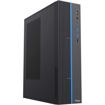 Akyga Obudowa SFF AK-302-01BL USB-C + 2x USB 3.0 + USB 2.0 czarna bez PSU (mATX, Mini-ITX), Boîtier PC, Noir - Publicité Akyga Obudowa SFF AK-302-01BL USB-C + 2x USB 3.0 + USB 2.0 czarna bez PSU (mATX, Mini-ITX), Boîtier PC, Noir - Publicité