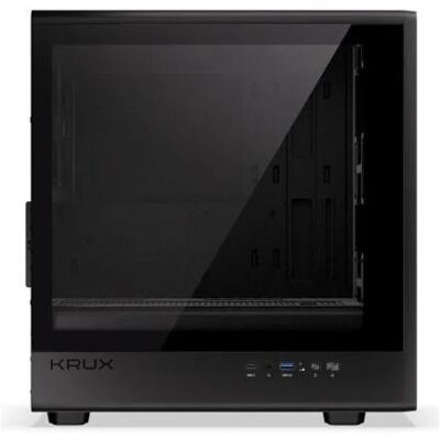Krux Helio (mATX), Boîtier PC, Noir - Publicité Krux Helio (mATX), Boîtier PC, Noir - Publicité