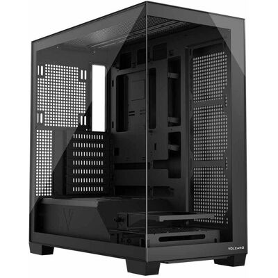 Modecom Computergehäuse VOLCANO STELLAR MIDI (ATX, mATX, Mini-ITX), Boîtier PC, Noir - Publicité Modecom Computergehäuse VOLCANO STELLAR MIDI (ATX, mATX, Mini-ITX), Boîtier PC, Noir - Publicité