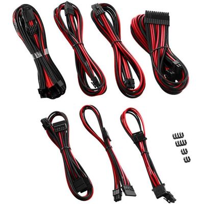 CableMod C-Series Pro ModMesh 12VHPWR Cable Kit pour Corsair RM, RMi, RMx (Black Label) - noir/rouge (85 cm, 24 broches ATX, 8 broches EPS, PCIe), Câble interne (PC) - Publicité CableMod C-Series Pro ModMesh 12VHPWR Cable Kit pour Corsair RM, RMi, RMx (Black Label) - noir/rouge (85 cm, 24 broches ATX, 8 broches EPS, PCIe), Câble interne (PC) - Publicité