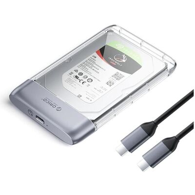 Orico TX25C3 (2.5"), Boîtier pour disques durs, Transparent - Publicité Orico TX25C3 (2.5"), Boîtier pour disques durs, Transparent - Publicité