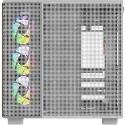 Thermaltake Geh View 380 WS Midi Tower "ARGB Snow" White retail (ATX, mATX, Mini-ITX), Boîtier PC, Transparent, Blanc - Publicité Thermaltake Geh View 380 WS Midi Tower "ARGB Snow" White retail (ATX, mATX, Mini-ITX), Boîtier PC, Transparent, Blanc - Publicité