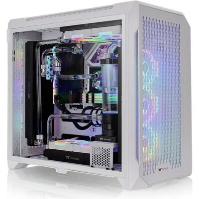 Thermaltake CTE C750 Air Full Tower Boîtier fenêtre latérale blanc (ATX, E-ATX, mATX, Mini-ITX), Boîtier PC, Blanc - Publicité Thermaltake CTE C750 Air Full Tower Boîtier fenêtre latérale blanc (ATX, E-ATX, mATX, Mini-ITX), Boîtier PC, Blanc - Publicité