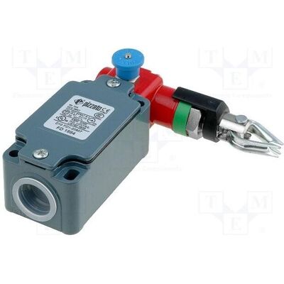 Pizzato Elettrica Interrupteur de sécurité : interrupteur à câble unilatéral NC + NO, FD, -25 à 80 °C, Bouton + interrupteur, Gris - Publicité Pizzato Elettrica Interrupteur de sécurité : interrupteur à câble unilatéral NC + NO, FD, -25 à 80 °C, Bouton + interrupteur, Gris - Publicité