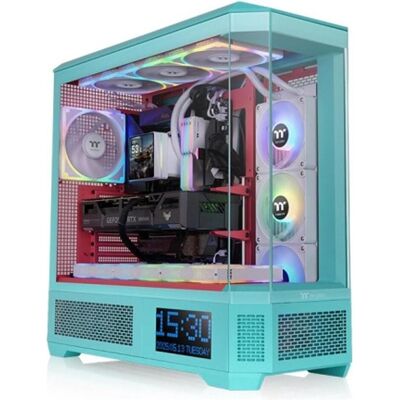 Thermaltake "View 600 TG Mint Strawberry" (ATX, mATX, Mini-ITX), Boîtier PC, Vert - Publicité Thermaltake "View 600 TG Mint Strawberry" (ATX, mATX, Mini-ITX), Boîtier PC, Vert - Publicité