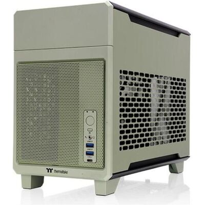 Thermaltake TR100 (Mini-ITX), Boîtier PC, Vert - Publicité Thermaltake TR100 (Mini-ITX), Boîtier PC, Vert - Publicité