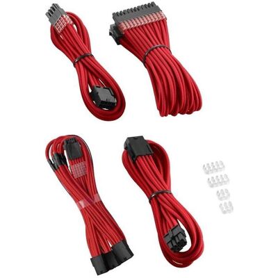 CableMod PRO ModMesh 12VHPWR Kit d'extension de câble - rouge (45 cm), Câble interne (PC) - Publicité CableMod PRO ModMesh 12VHPWR Kit d'extension de câble - rouge (45 cm), Câble interne (PC) - Publicité