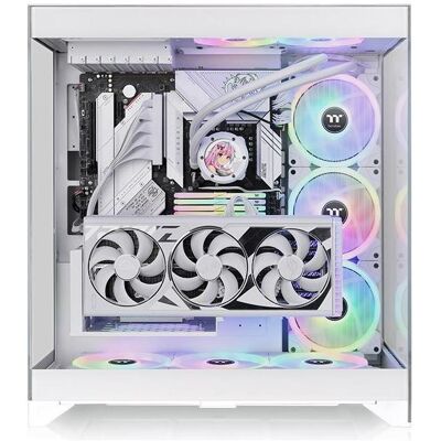 Thermaltake CTE E550 TG (ATX, E-ATX, mATX, Mini-ITX), Boîtier PC, Blanc - Publicité Thermaltake CTE E550 TG (ATX, E-ATX, mATX, Mini-ITX), Boîtier PC, Blanc - Publicité