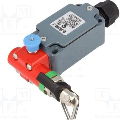 Pizzato Elettrica Interrupteur de sécurité : câble NC + NO FD Tête : transversale gauche, Bouton + interrupteur - Publicité Pizzato Elettrica Interrupteur de sécurité : câble NC + NO FD Tête : transversale gauche, Bouton + interrupteur - Publicité