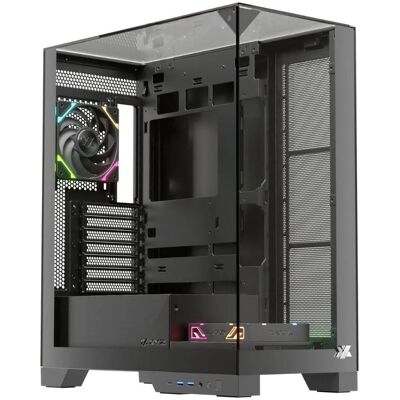 xyz X-CS-TRIFECTA-B (ATX, mATX, Mini-ITX), Boîtier PC, Noir - Publicité xyz X-CS-TRIFECTA-B (ATX, mATX, Mini-ITX), Boîtier PC, Noir - Publicité
