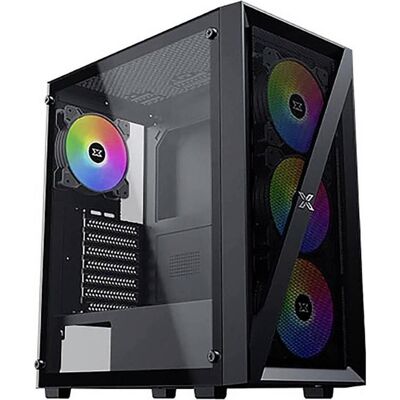 Xigmatek Boitier Moyen Tour ATX Blade (Noir) (ATX, mATX, Mini-ITX), Boîtier PC, Noir - Publicité Xigmatek Boitier Moyen Tour ATX Blade (Noir) (ATX, mATX, Mini-ITX), Boîtier PC, Noir - Publicité