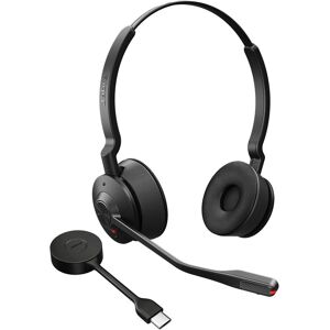Jabra Headset Engage 55 UC Duo USB-C (Sans fil, USB-C), Casque micro de bureau, Noir - Publicité Jabra Headset Engage 55 UC Duo USB-C (Sans fil, USB-C), Casque micro de bureau, Noir - Publicité