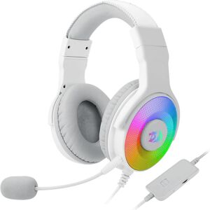 Redragon H350W-RGB-1 (Filaire), Casque gaming, Multicolore, Blanc - Publicité Redragon H350W-RGB-1 (Filaire), Casque gaming, Multicolore, Blanc - Publicité