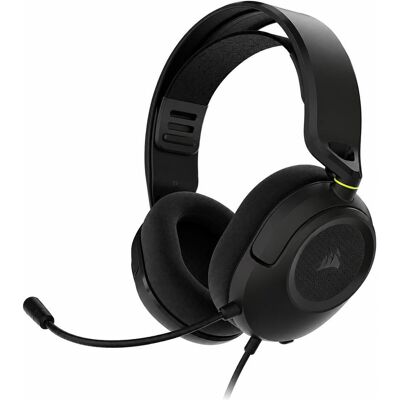 Corsair HS35 v3 Headset, Carbon - WW (Filaire), Casque gaming, Noir - Publicité Corsair HS35 v3 Headset, Carbon - WW (Filaire), Casque gaming, Noir - Publicité