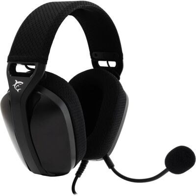 Casque de jeu White Shark GH-2443B Sparrow - Microphone, Noir - Publicité Casque de jeu White Shark GH-2443B Sparrow - Microphone, Noir - Publicité