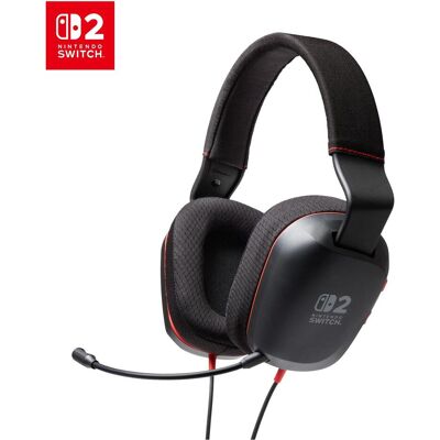 PowerA NSW2 Headset wired stereo black (Filaire), Casque gaming, Rouge, Noir - Publicité PowerA NSW2 Headset wired stereo black (Filaire), Casque gaming, Rouge, Noir - Publicité