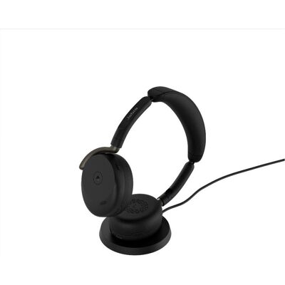 Jabra Evolve3 65 Flex MS + Ladestation (Sans fil, USB-A, Les équipes Microsoft), Casque micro de bureau, Noir - Publicité Jabra Evolve3 65 Flex MS + Ladestation (Sans fil, USB-A, Les équipes Microsoft), Casque micro de bureau, Noir - Publicité