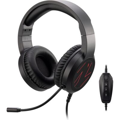 Acer Nitro Headset 310 (NHW310)/USB/černá (Filaire), Casque gaming, Noir - Publicité Acer Nitro Headset 310 (NHW310)/USB/černá (Filaire), Casque gaming, Noir - Publicité