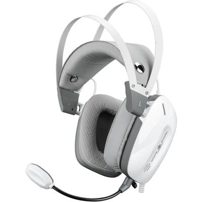 White Shark Wired headphones GH-2446 Gottan White (Filaire), Casque gaming, Blanc - Publicité White Shark Wired headphones GH-2446 Gottan White (Filaire), Casque gaming, Blanc - Publicité