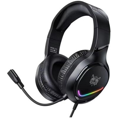 Onikuma X31 Black 3.5MM GAMING HEADSET (Filaire), Casque gaming, Noir - Publicité Onikuma X31 Black 3.5MM GAMING HEADSET (Filaire), Casque gaming, Noir - Publicité