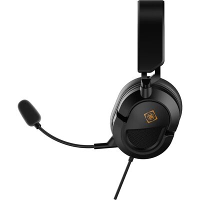 Deltaco Headset Gaming Stereo DH120 PC (Filaire), Casque gaming, Rouge, Noir - Publicité Deltaco Headset Gaming Stereo DH120 PC (Filaire), Casque gaming, Rouge, Noir - Publicité