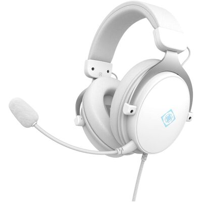 Deltaco Headset Gaming Proteinleder,3,5-mm-Anschluss weiss (Filaire), Casque gaming, Blanc - Publicité Deltaco Headset Gaming Proteinleder,3,5-mm-Anschluss weiss (Filaire), Casque gaming, Blanc - Publicité