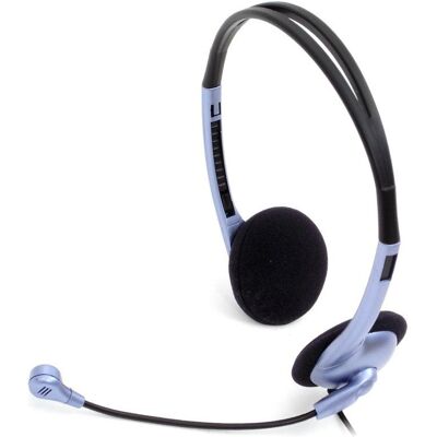 Genius casque - HS-02B (Filaire, Skype), Casque micro de bureau, Noir, Violet - Publicité Genius casque - HS-02B (Filaire, Skype), Casque micro de bureau, Noir, Violet - Publicité